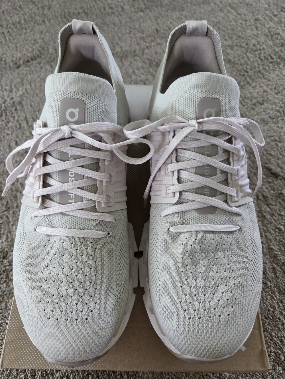 Women's ON Cloudswift 3 Pearl/ Fog Running/Walking Shoe Size 10.5 - Picture 8 of 8